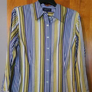 Stripe Blouse by Jones New York-Size 2X